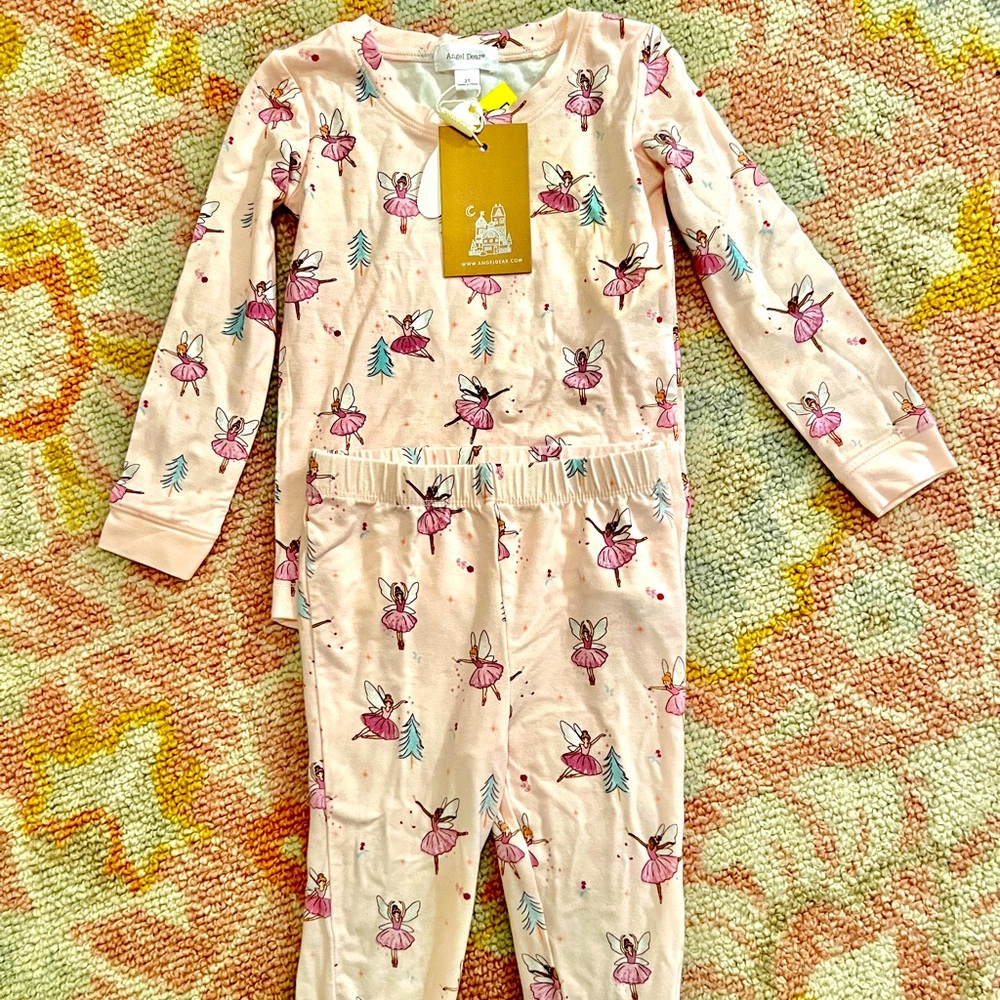 Angel Dear Sugar Plum Fairy Christmas Pajamas